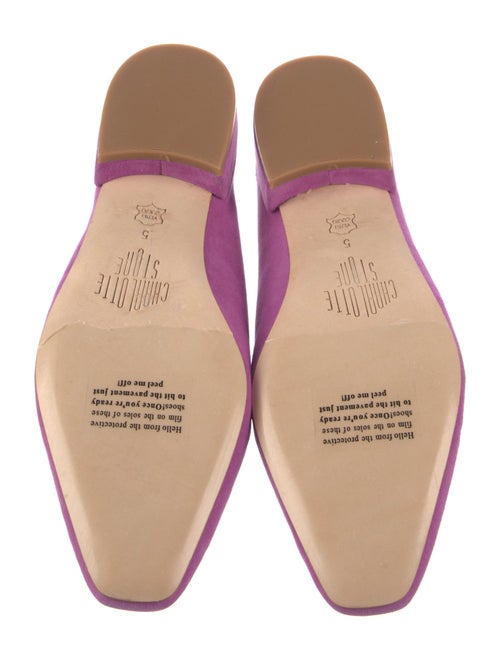 Charlotte Stone Suede Mules