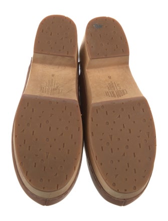 Charlotte Stone Leather Mules