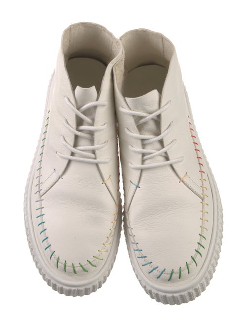 Charlotte Stone Leather Sneakers