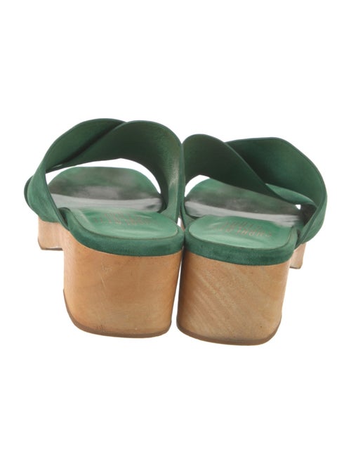 Charlotte Stone Suede Slides