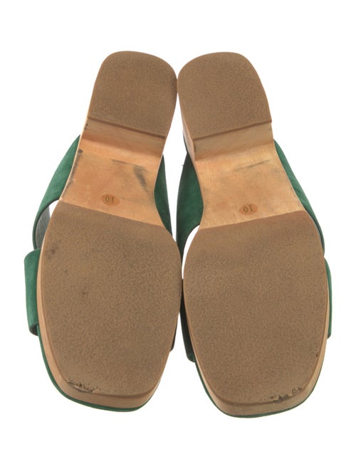 Charlotte Stone Suede Slides