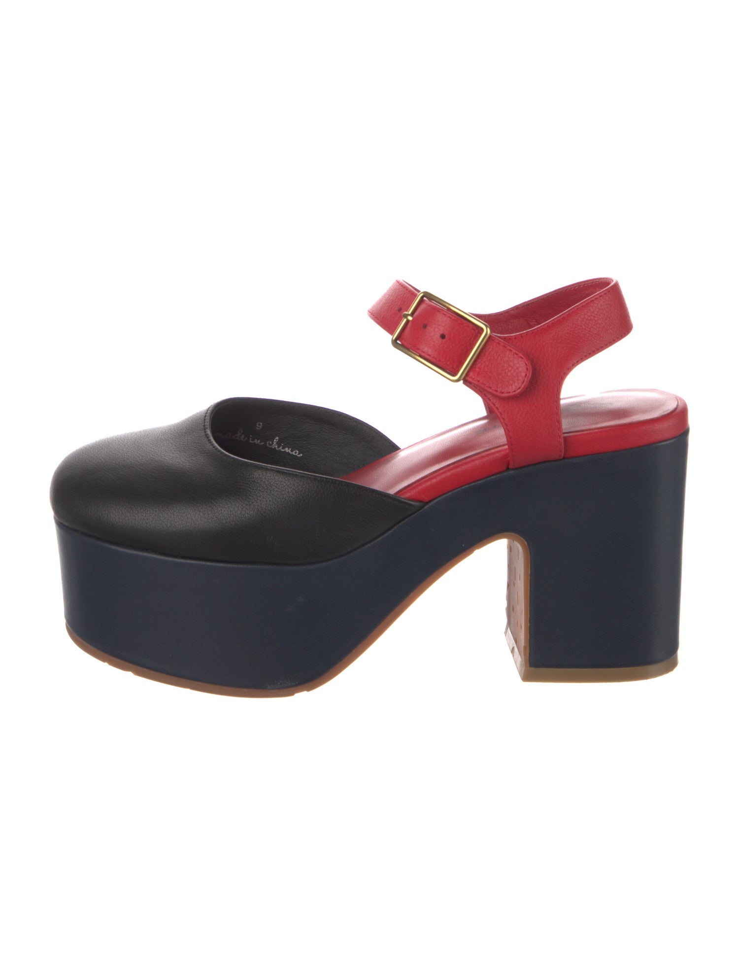 Charlotte Stone Leather Slingback Pumps