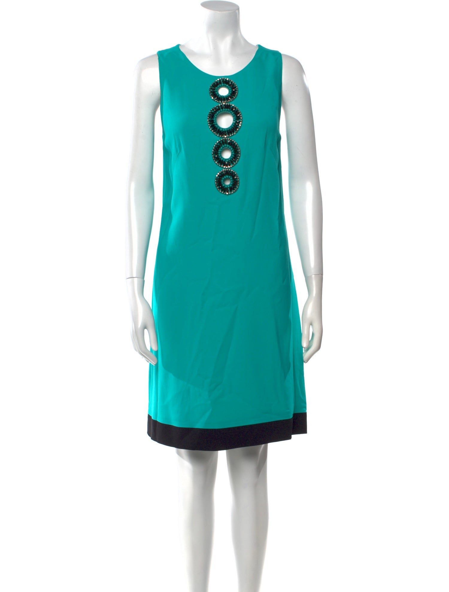 Clips Scoop Neck Knee-Length Dress w/ Tags