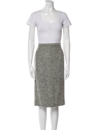 Clips Virgin Wool Printed Skirt Set