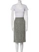 Clips Virgin Wool Printed Skirt Set
