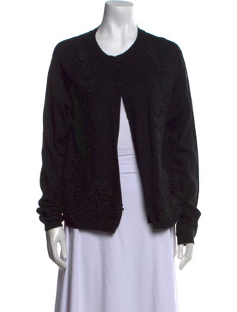 Clips Scoop Neck Sweater