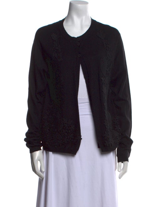 Clips Scoop Neck Sweater