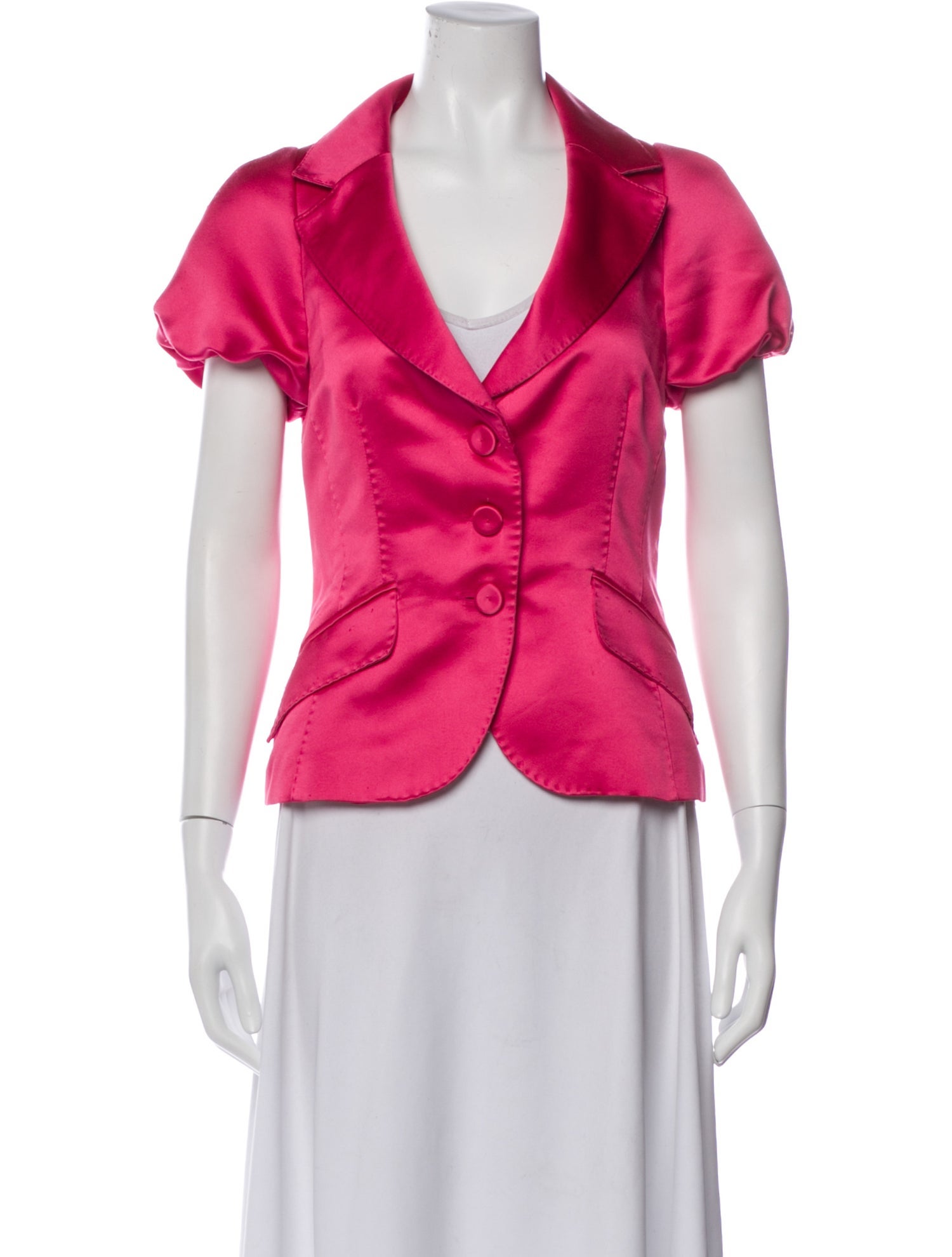 Clips Satin Evening Jacket