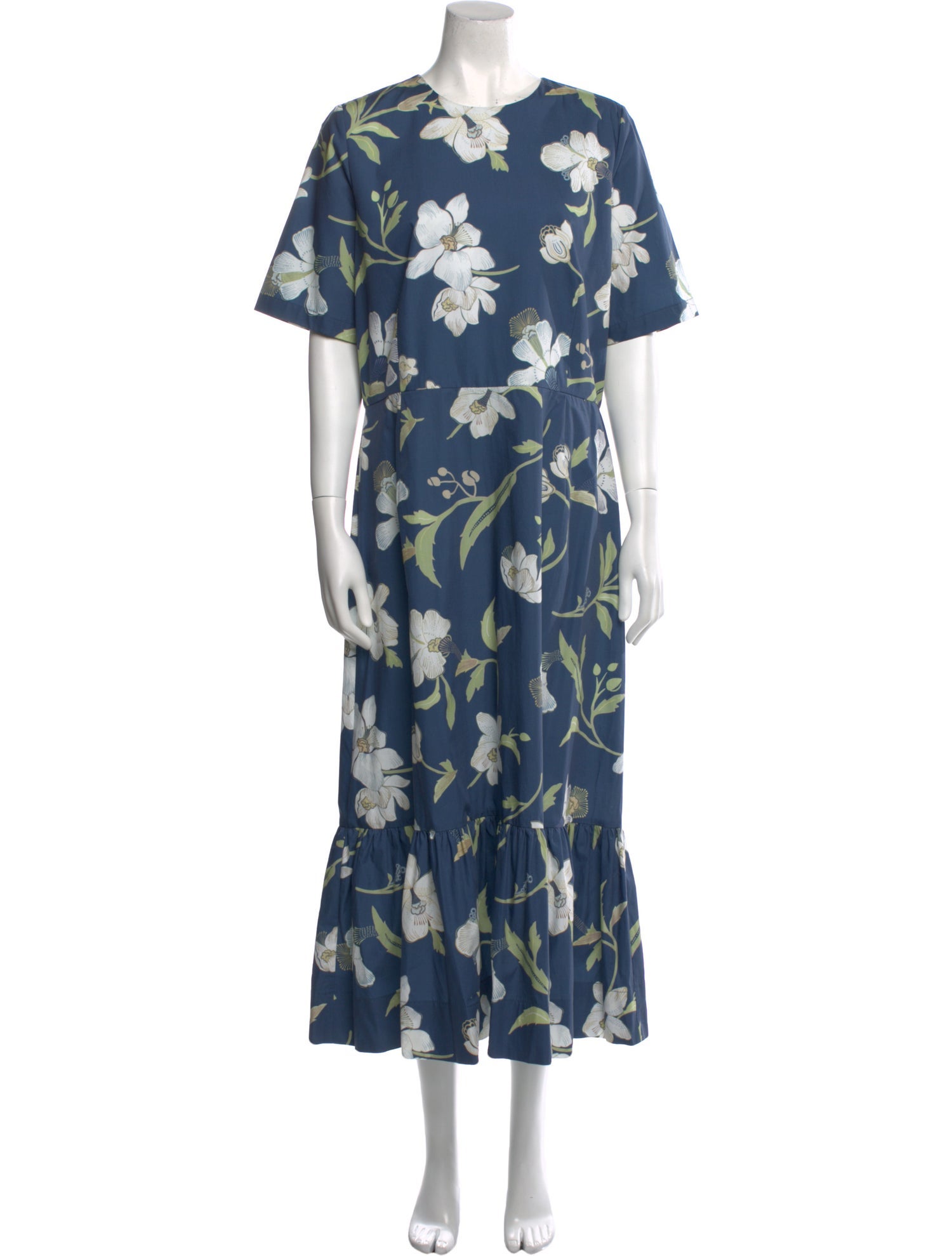 Coco Shop Floral Print Long Dress