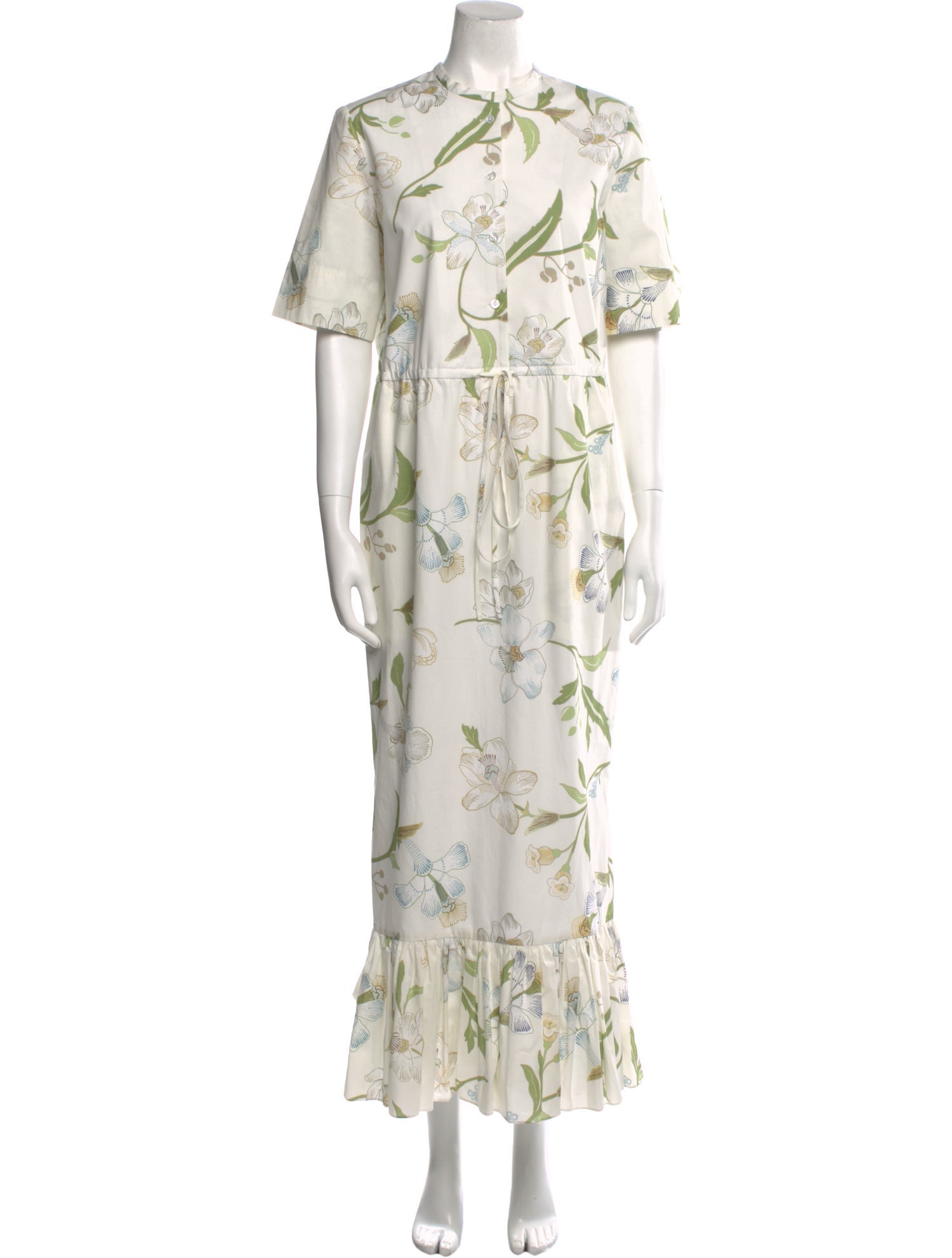 Coco Shop Floral Print Long Dress