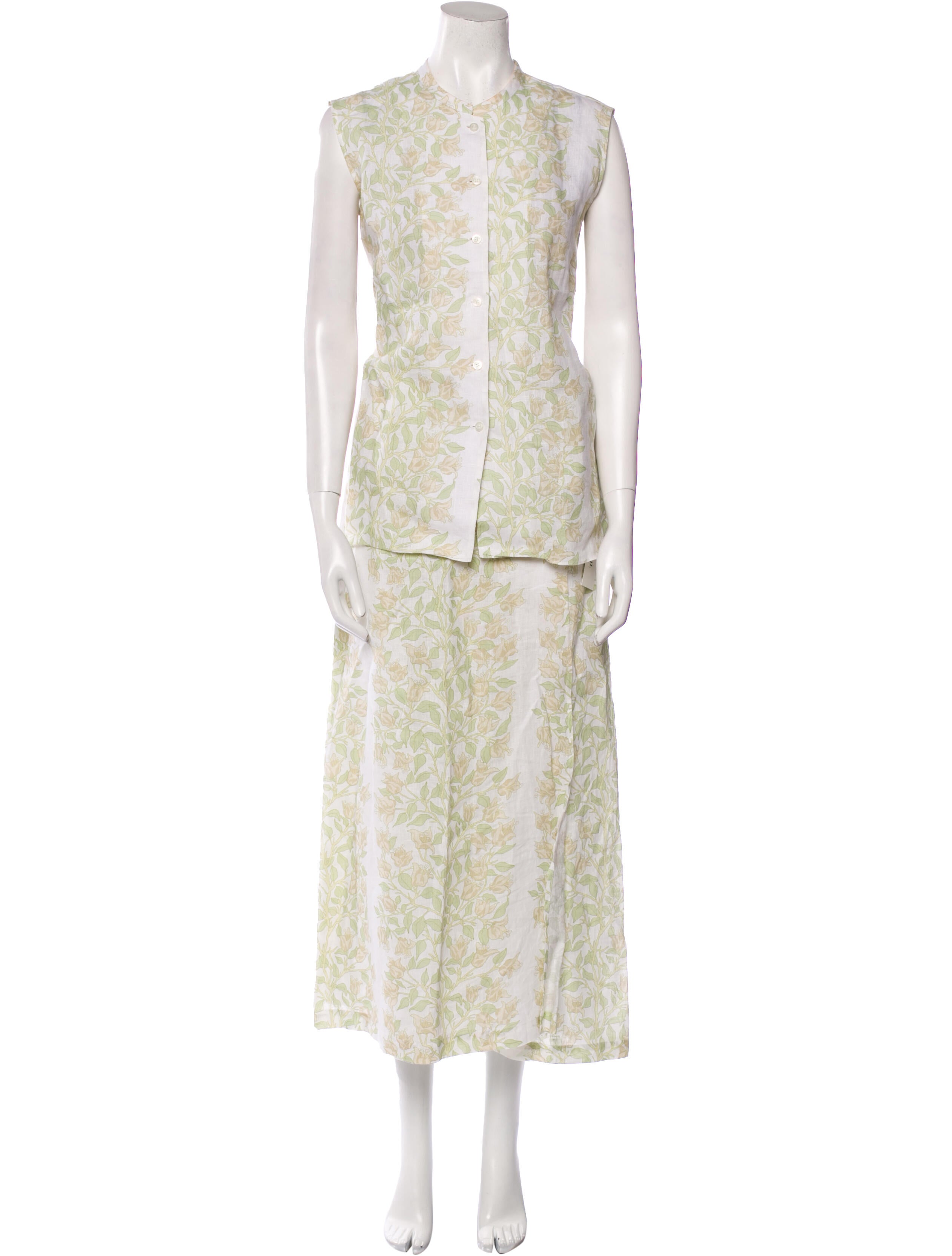 Coco Shop Printed Skirt Set