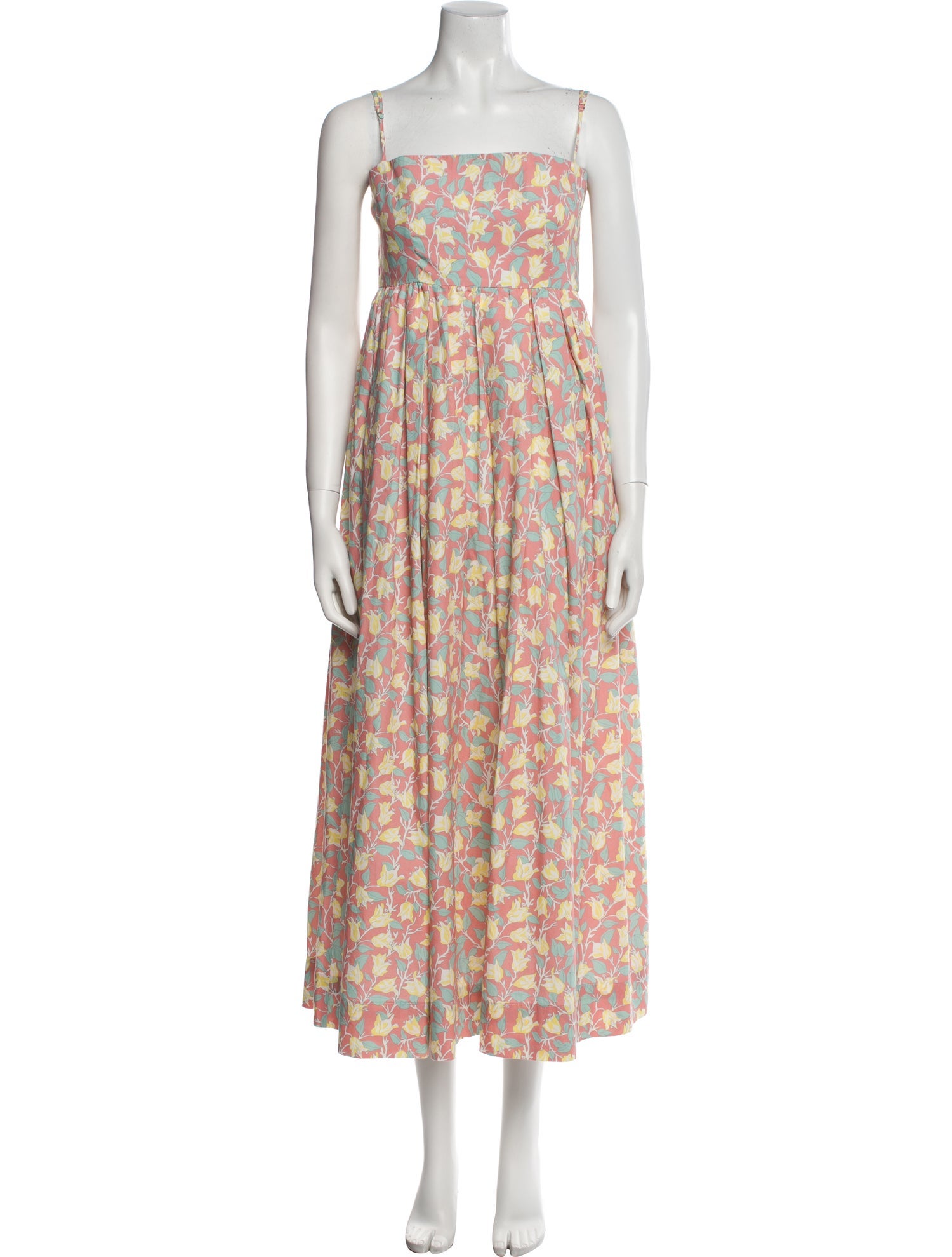Coco Shop Floral Print Long Dress