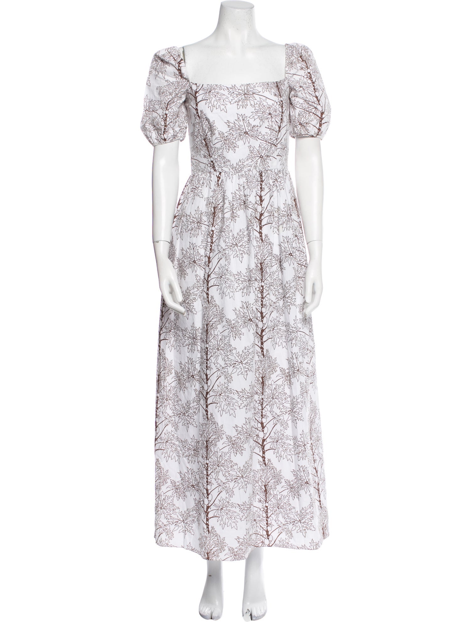 Coco Shop Printed Long Dress