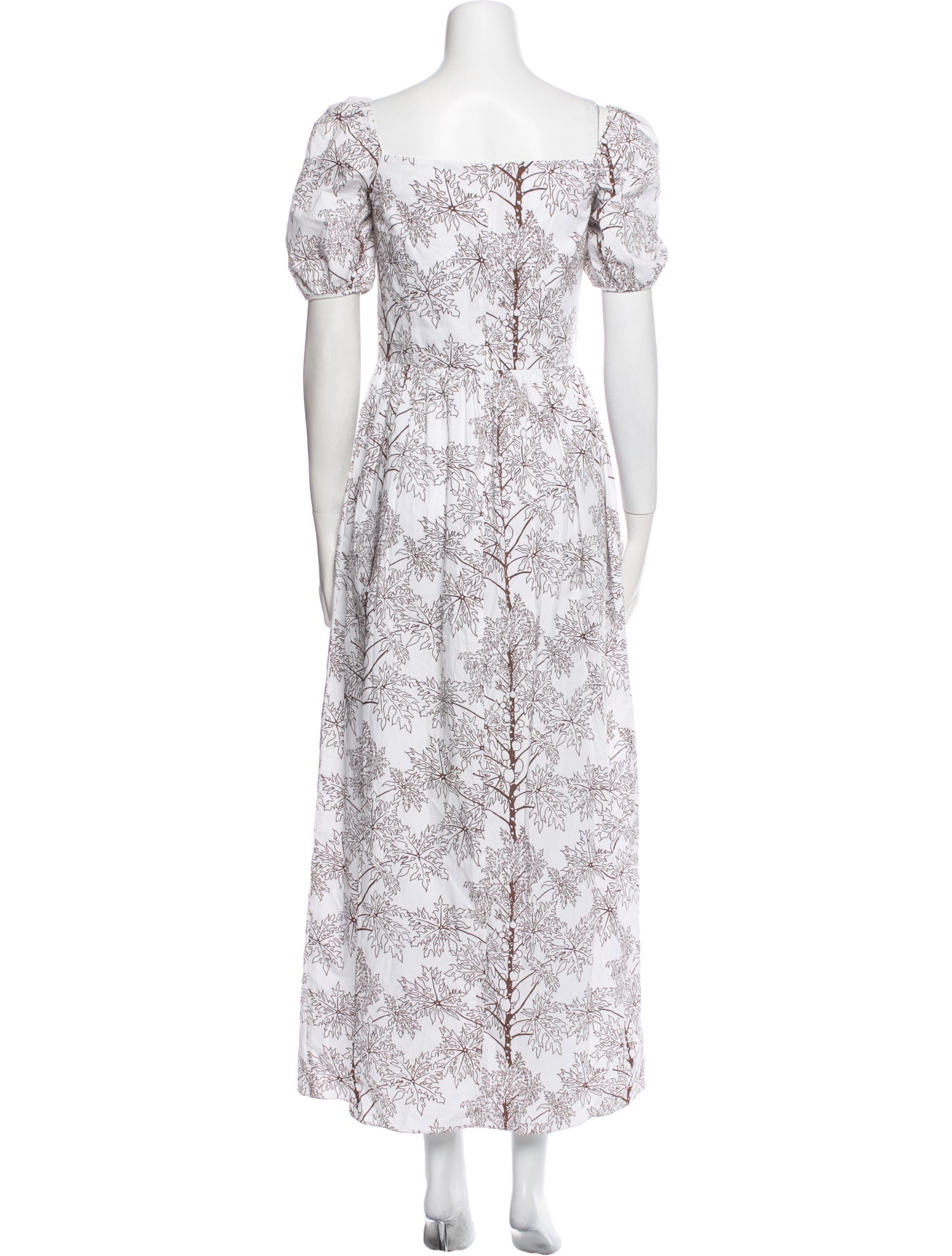 Coco Shop Printed Long Dress