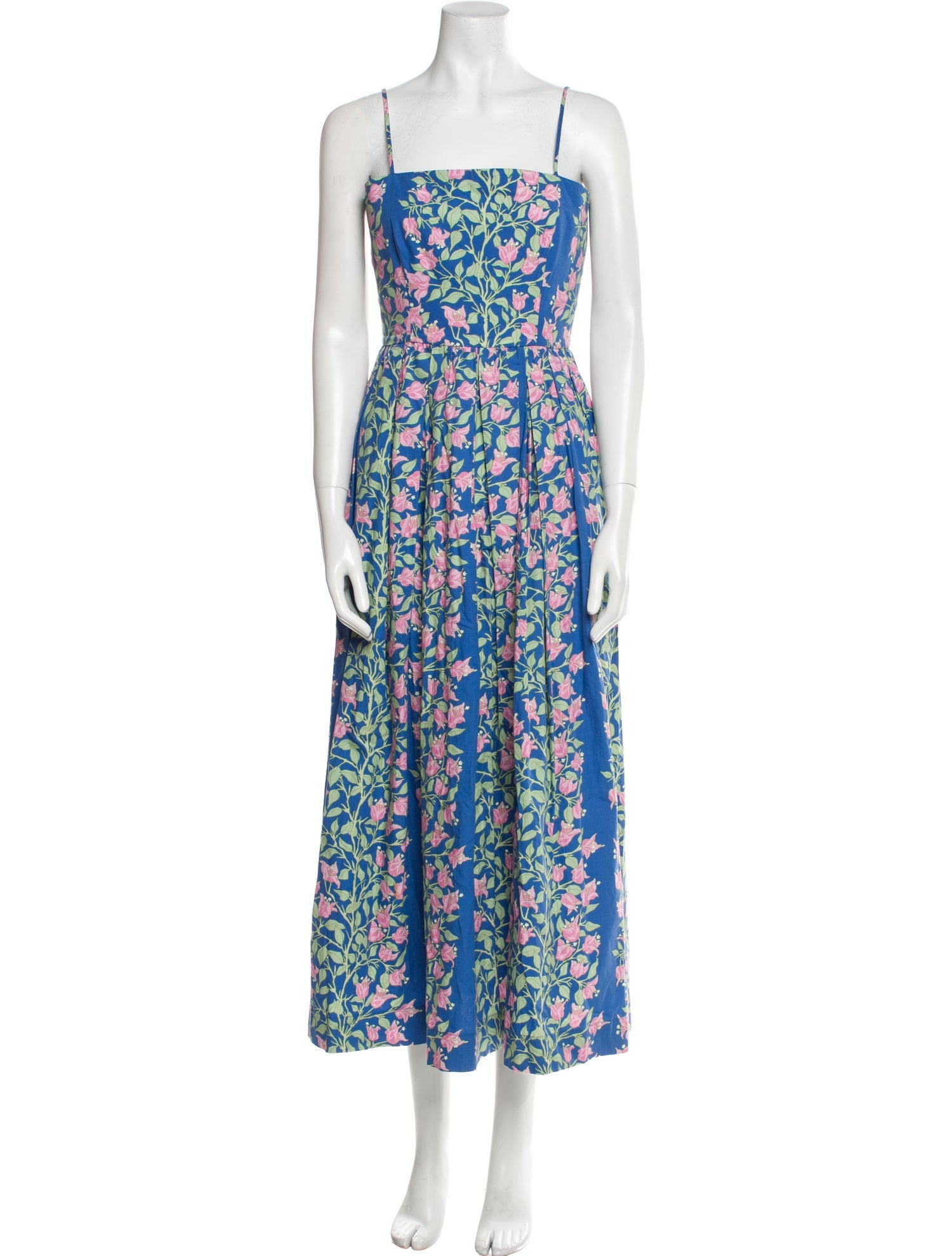Coco Shop Floral Print Long Dress