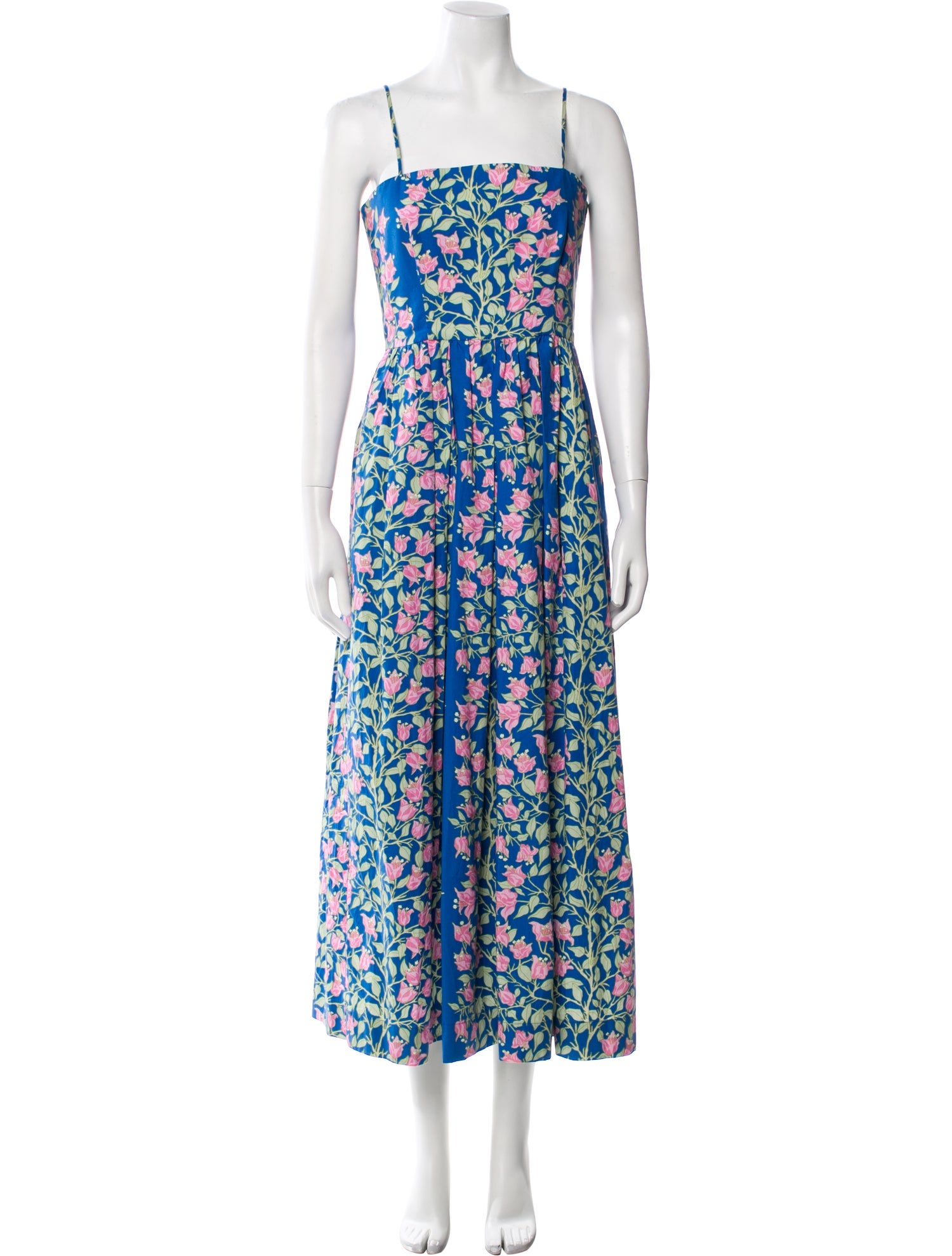 Coco Shop Floral Print Long Dress