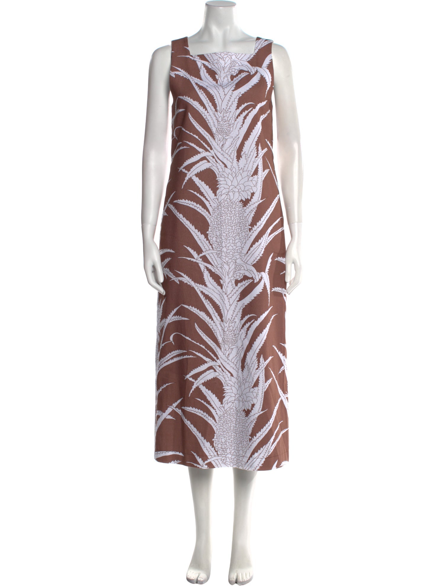 Coco Shop Animal Print Long Dress