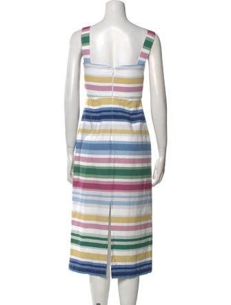 Coco Shop Silk Midi Length Dress