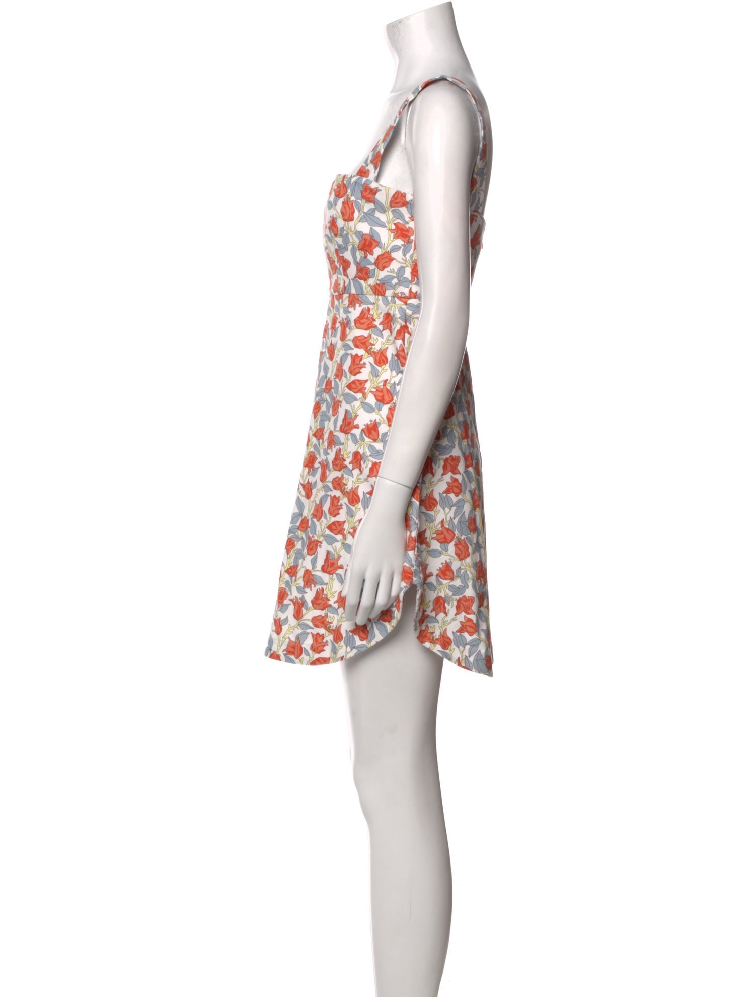 Coco Shop Floral Print Mini Dress