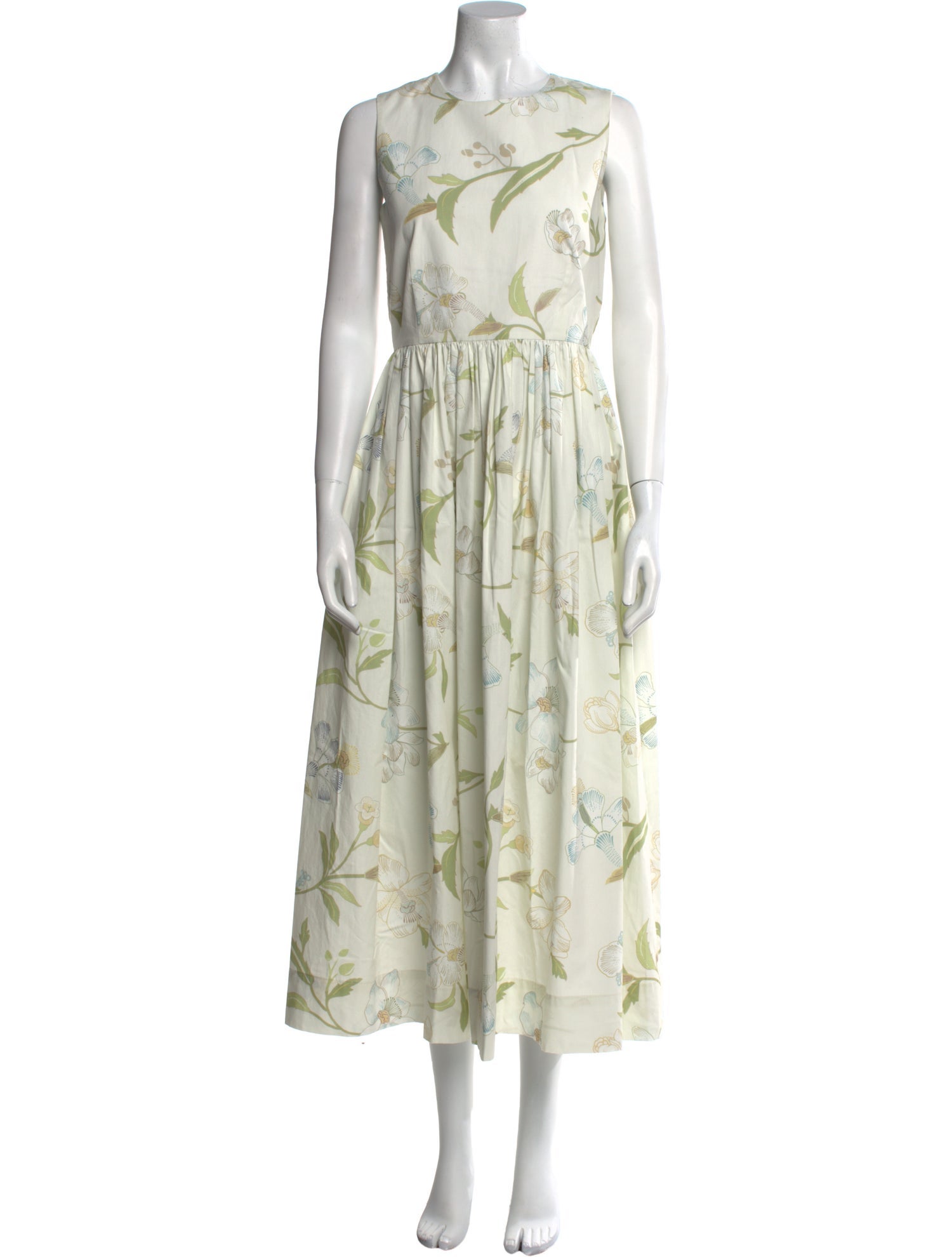 Coco Shop Floral Print Long Dress