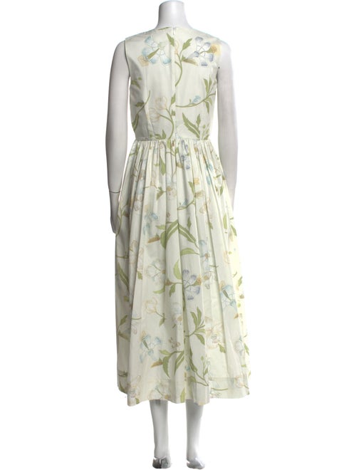 Coco Shop Floral Print Long Dress