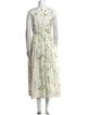 Coco Shop Floral Print Long Dress