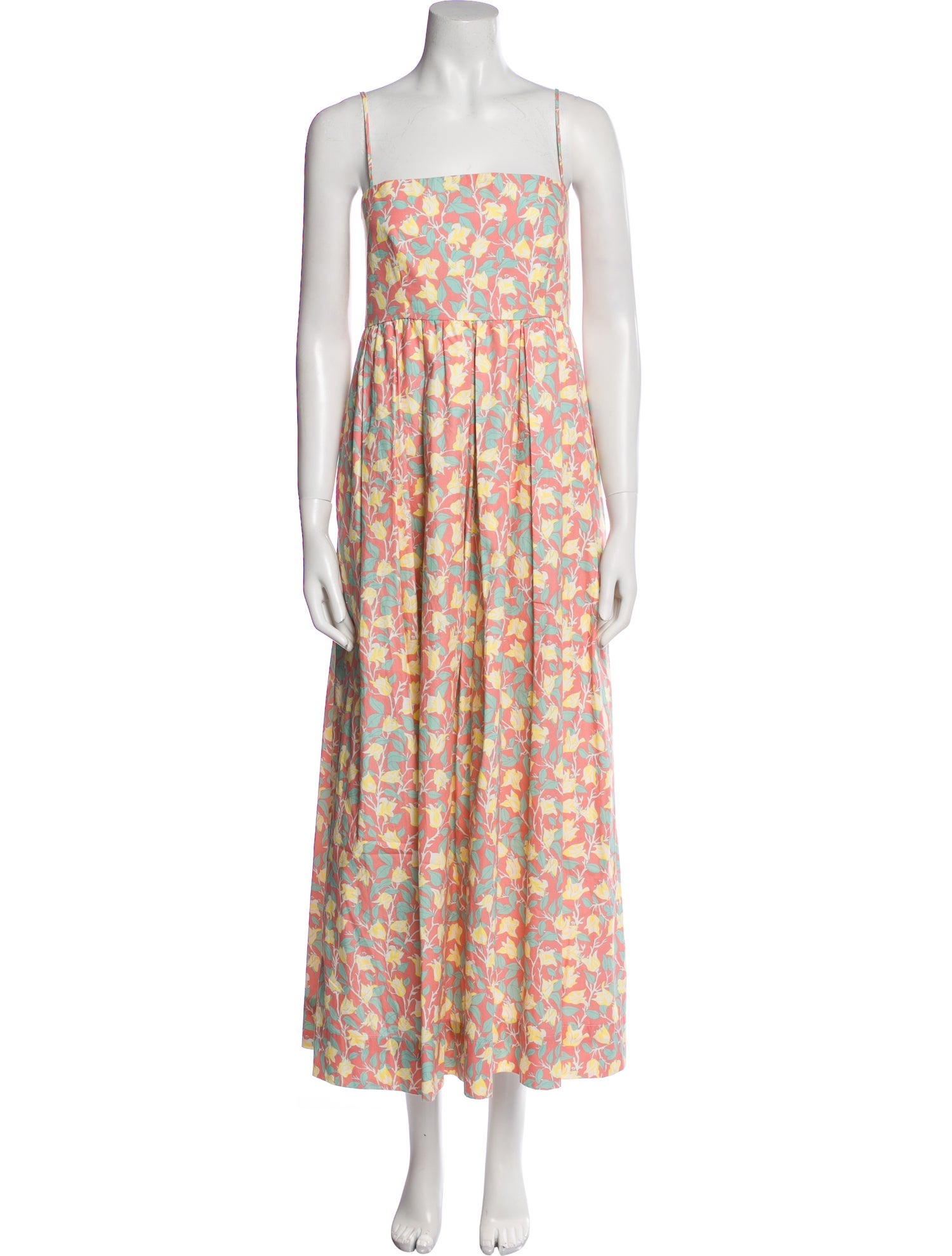 Coco Shop Floral Print Long Dress