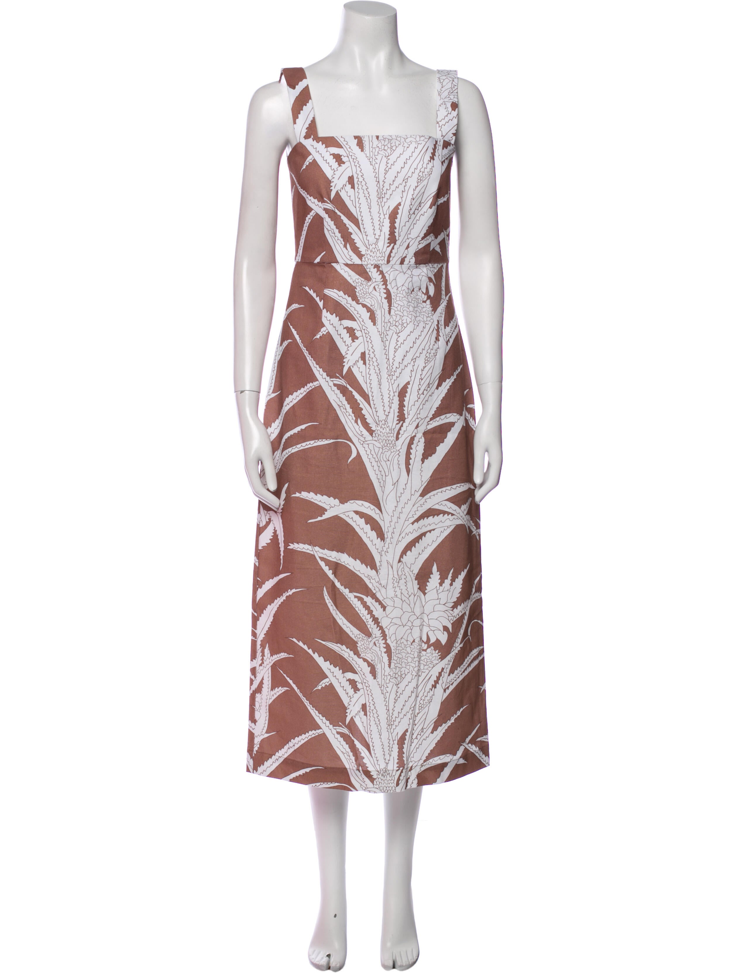 Coco Shop Printed Long Dress