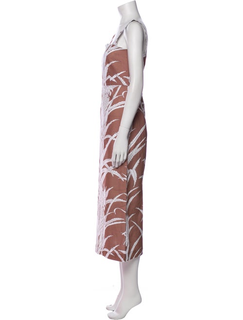 Coco Shop Printed Long Dress