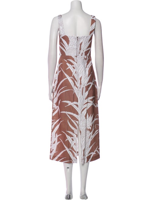 Coco Shop Printed Long Dress