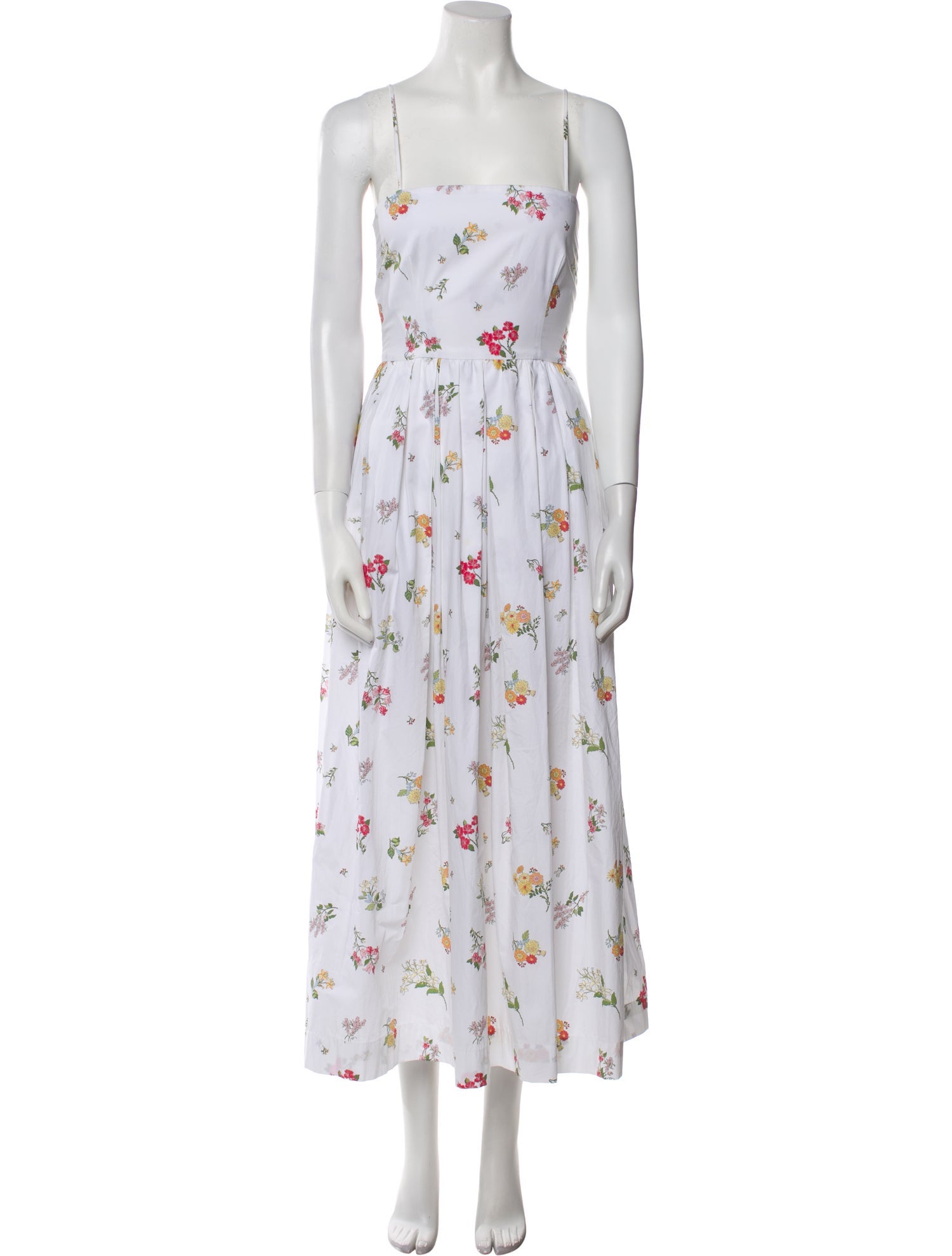 Coco Shop Floral Print Long Dress
