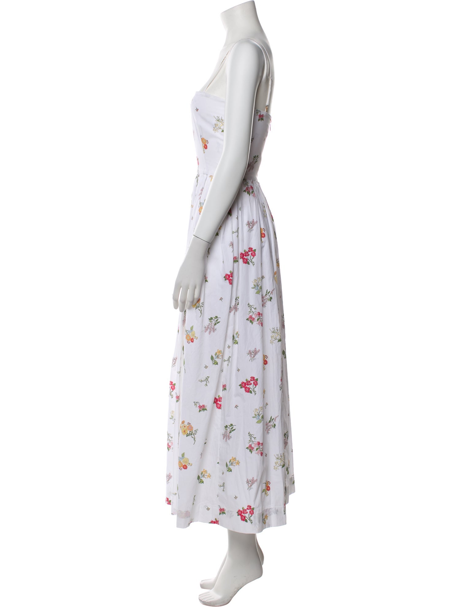 Coco Shop Floral Print Long Dress