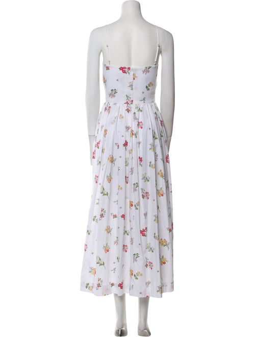 Coco Shop Floral Print Long Dress