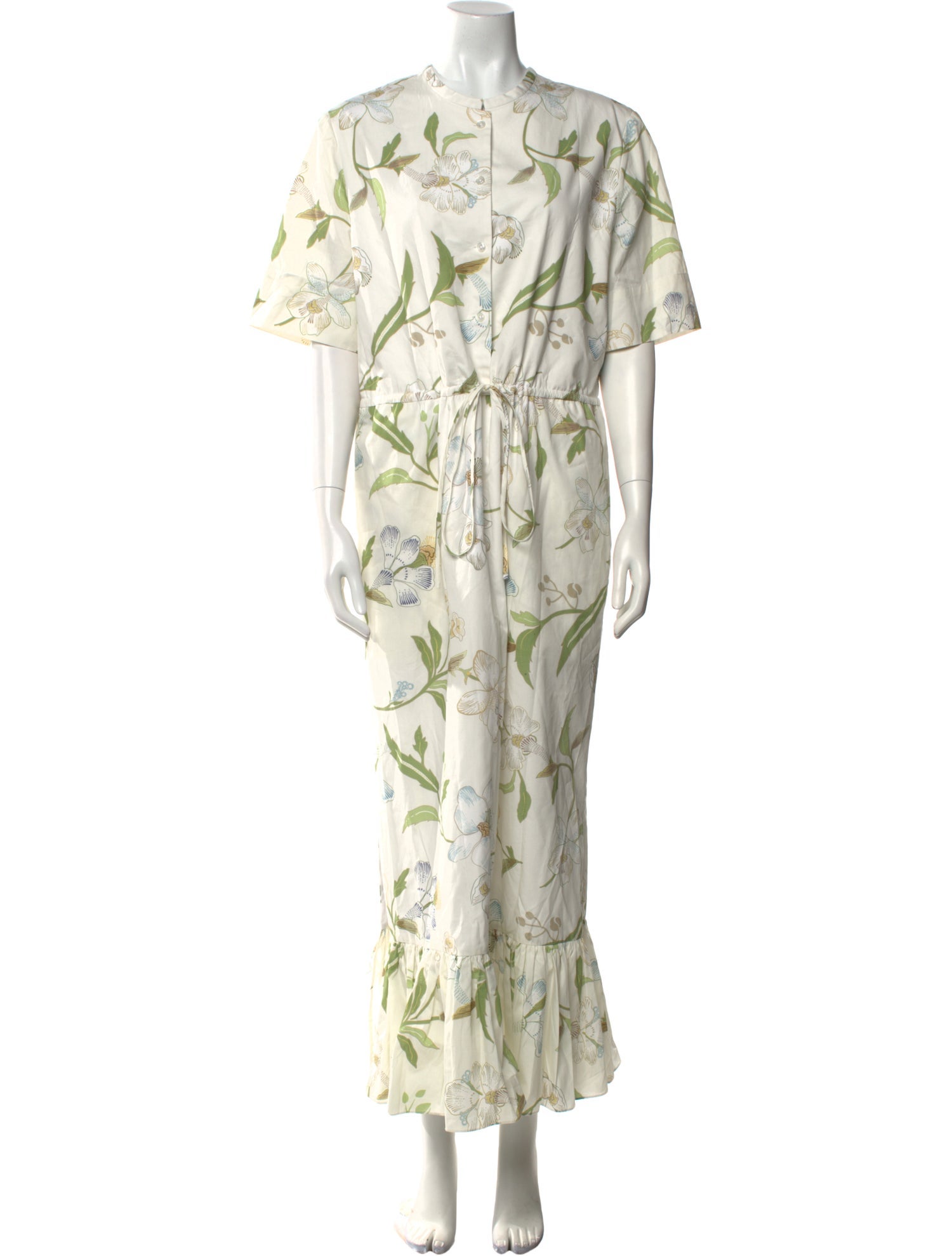 Coco Shop Printed Long Dress