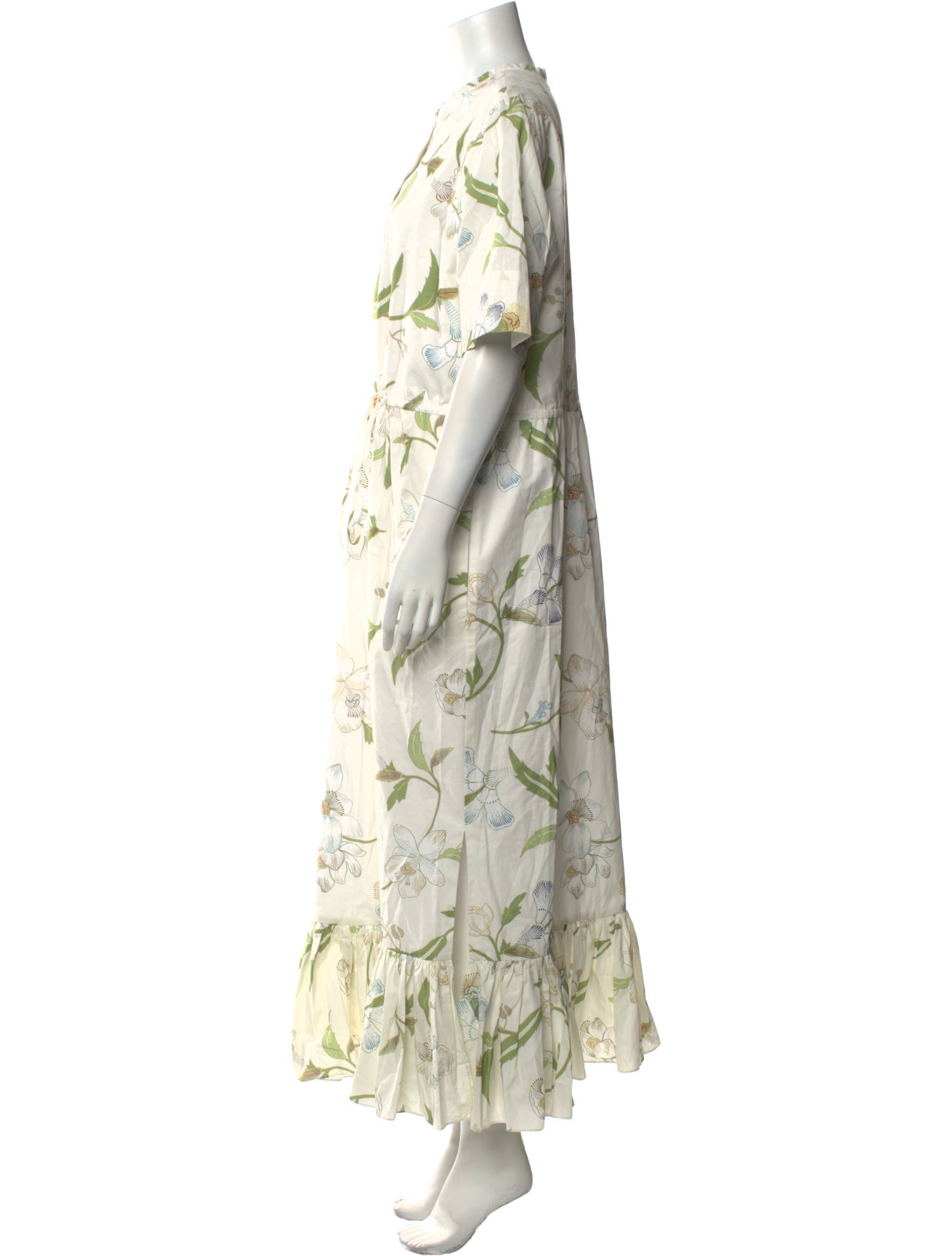 Coco Shop Printed Long Dress