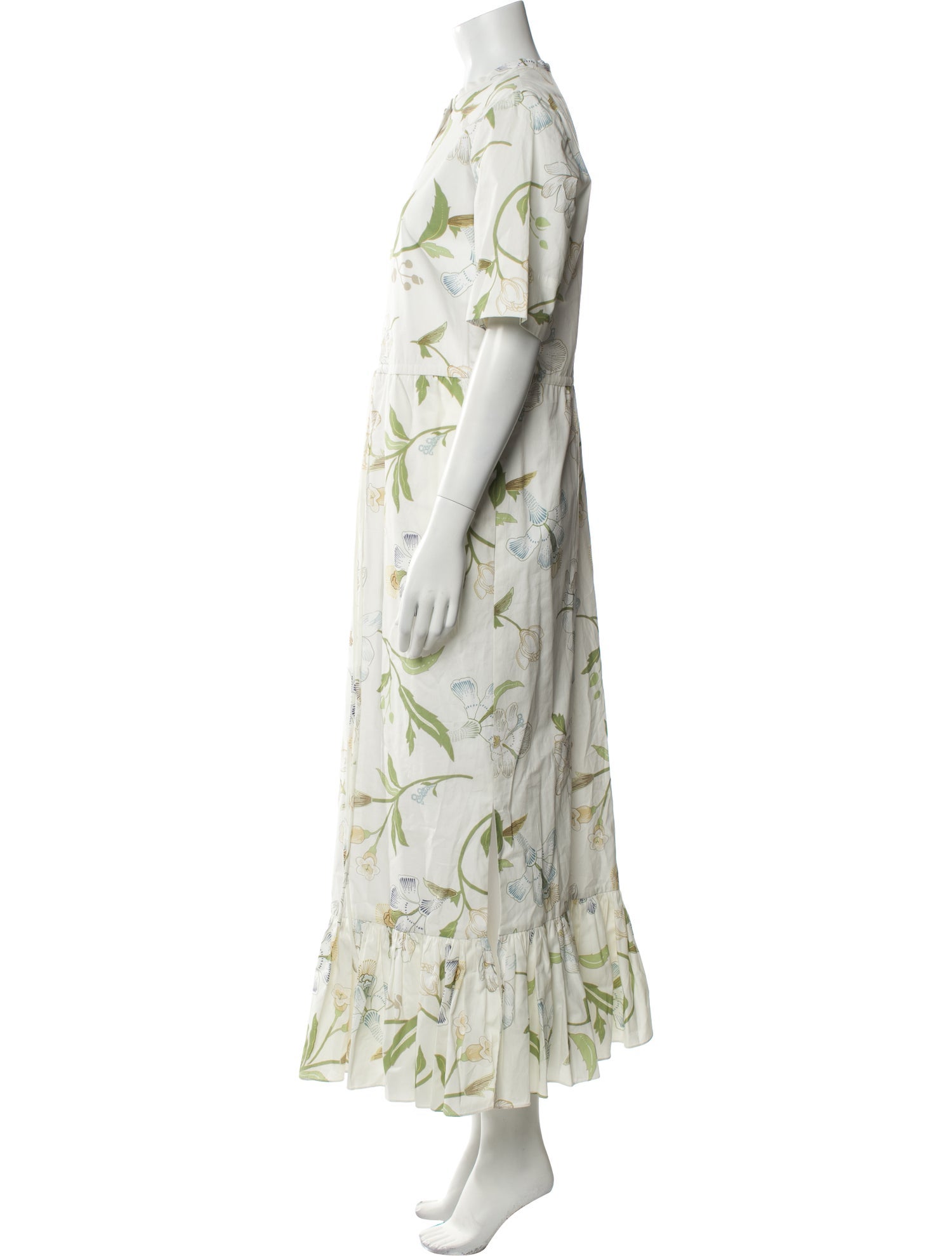 Coco Shop Floral Print Long Dress