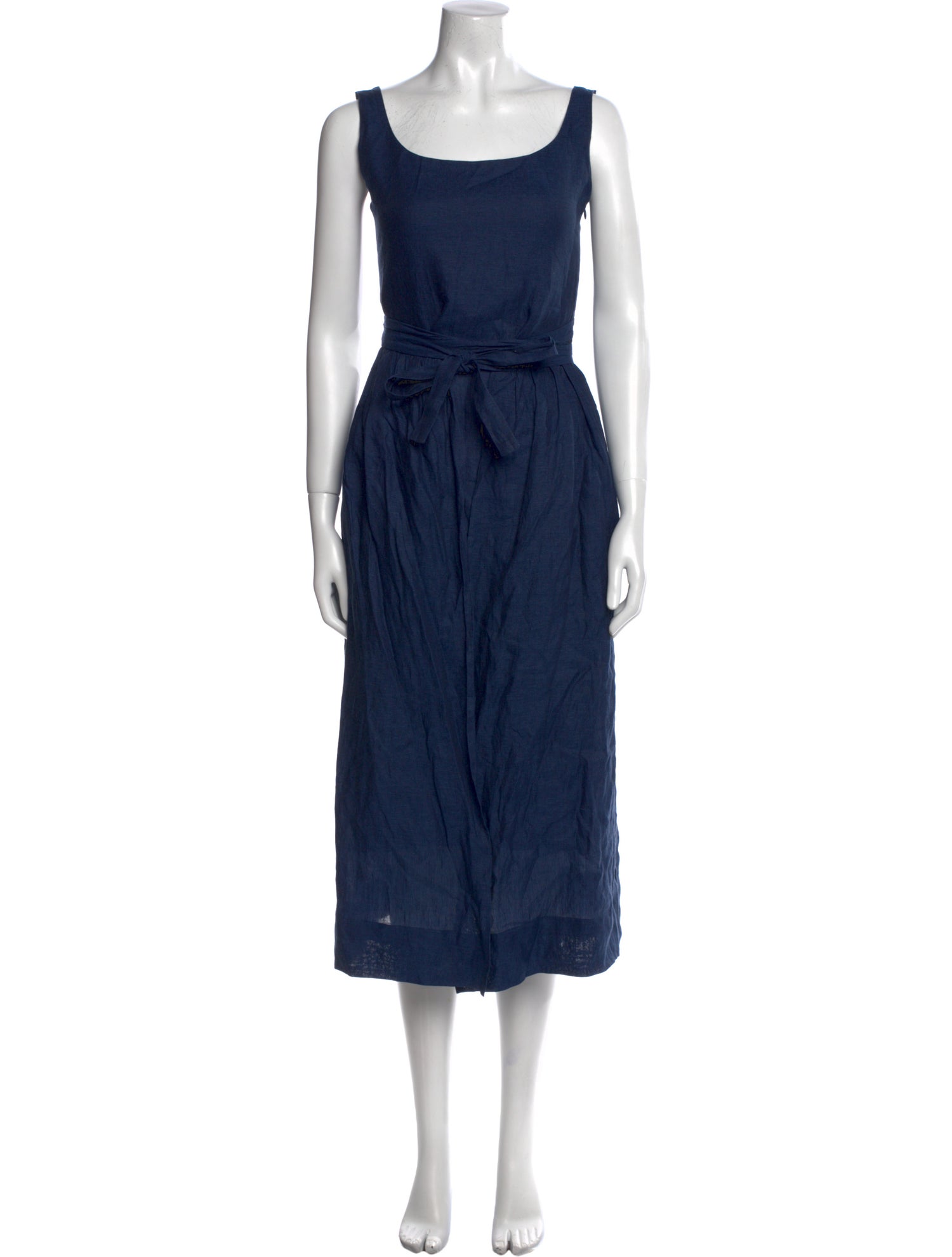 Coco Shop Linen Long Dress