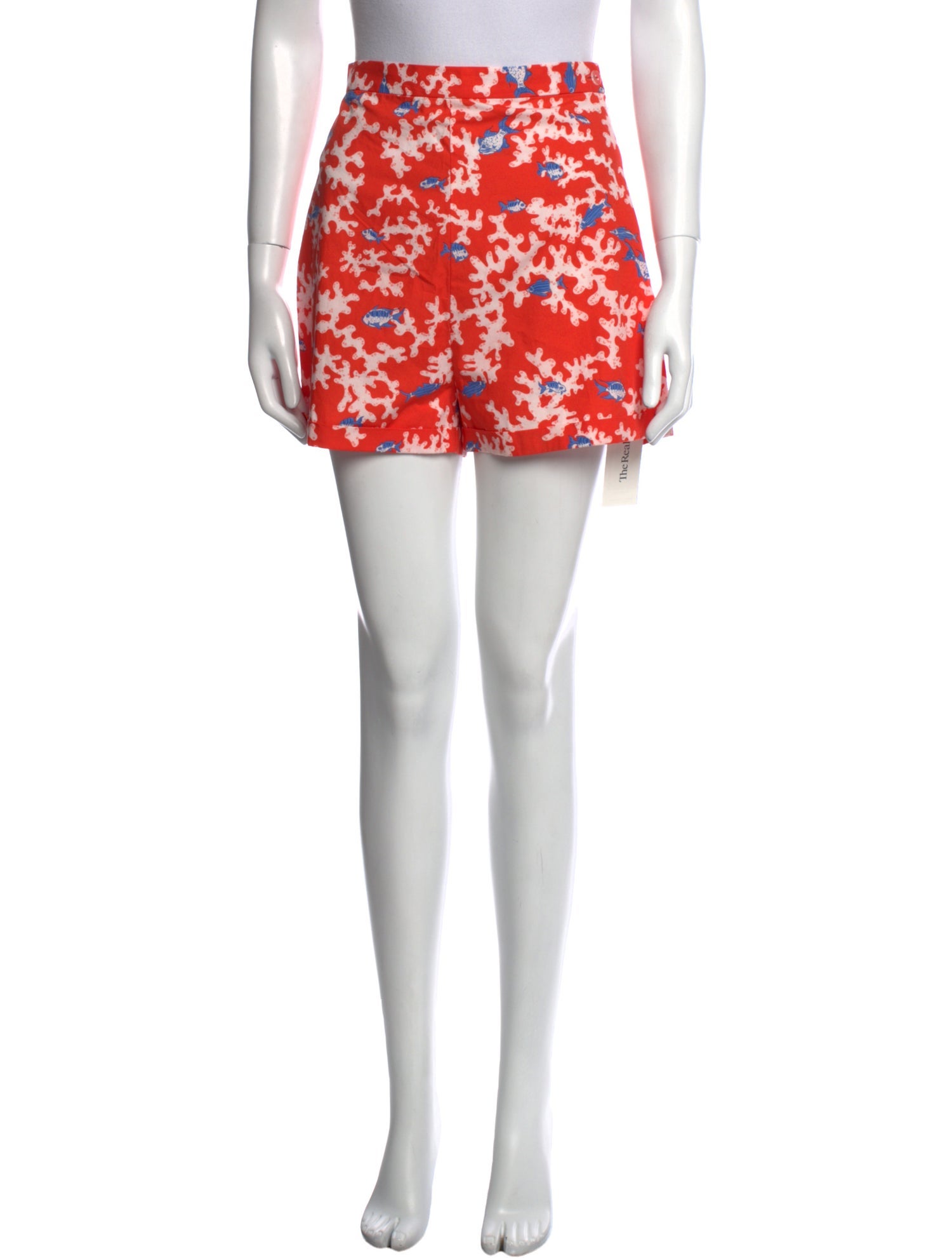 Coco Shop Printed Mini Shorts w/ Tags