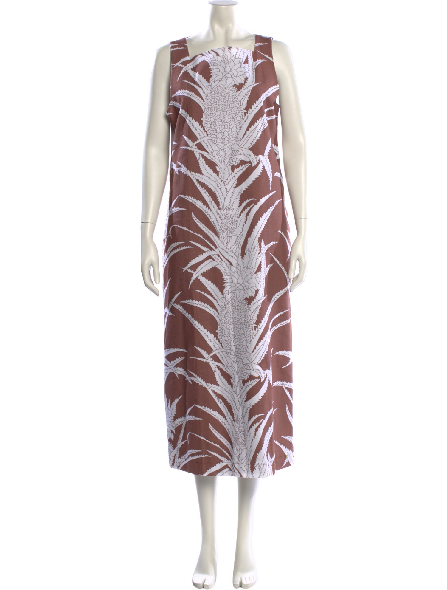 Coco Shop Animal Print Long Dress