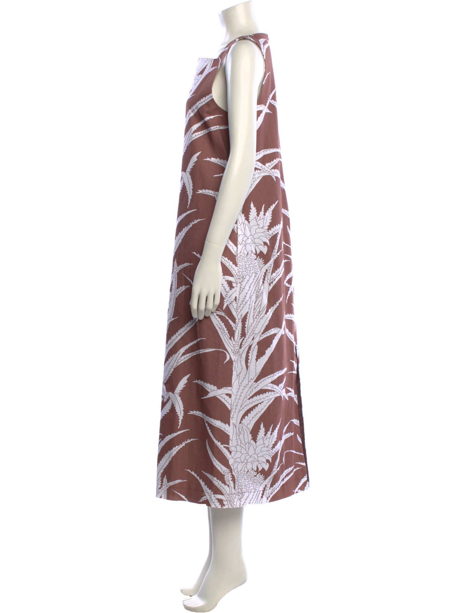 Coco Shop Animal Print Long Dress