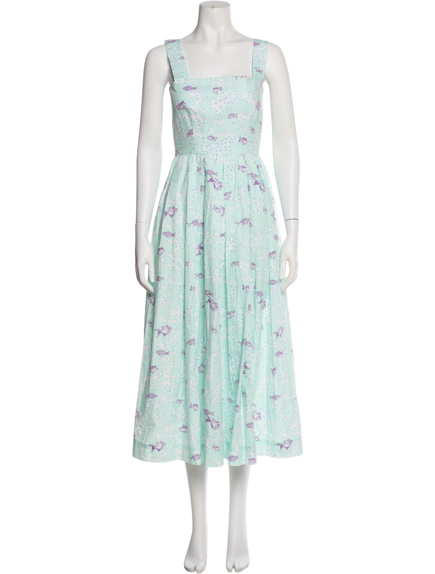 Coco Shop Floral Print Long Dress