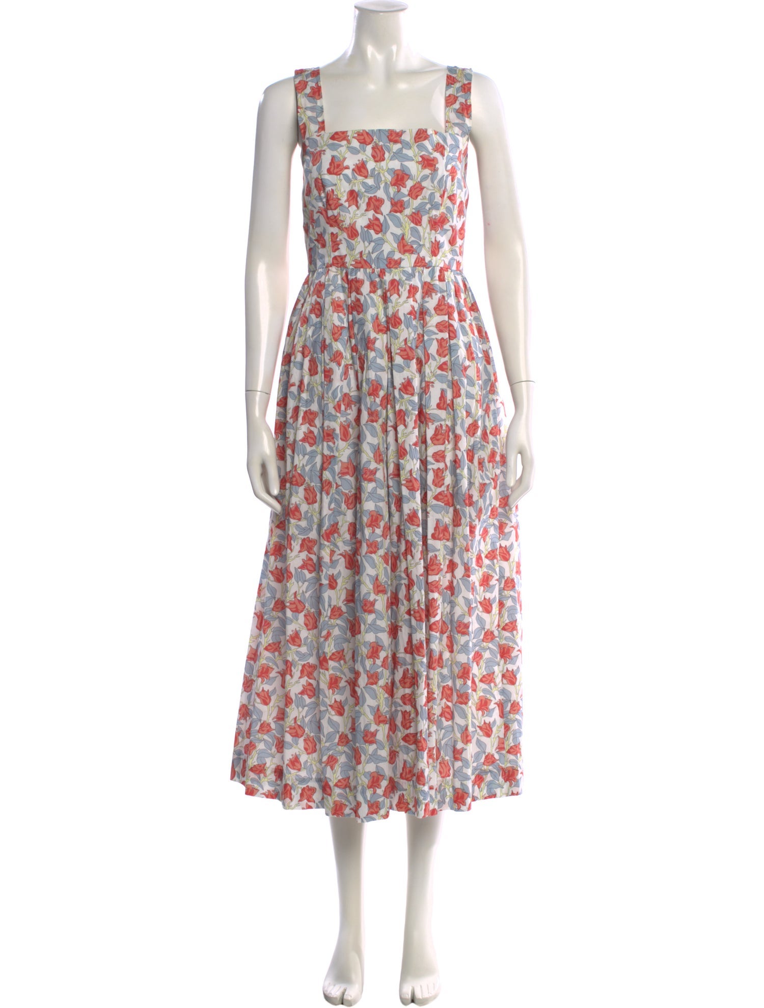 Coco Shop Floral Print Long Dress