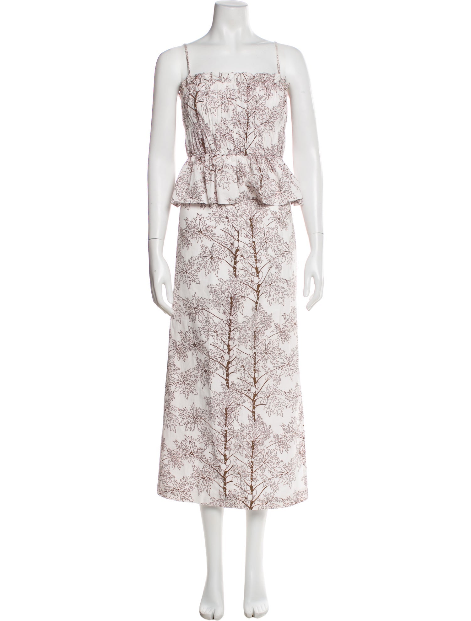 Coco Shop Floral Print Skirt Set