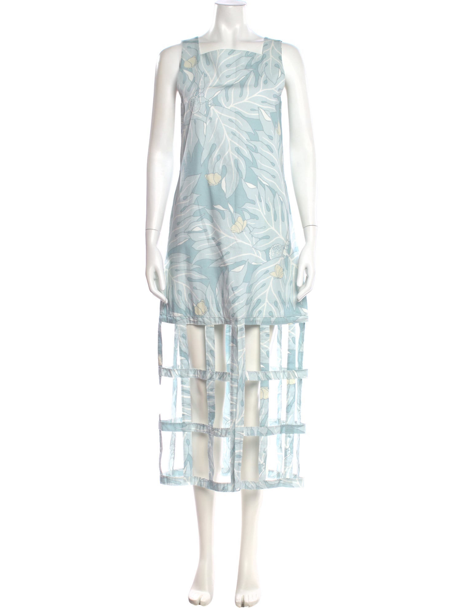 Coco Shop Floral Print Long Dress