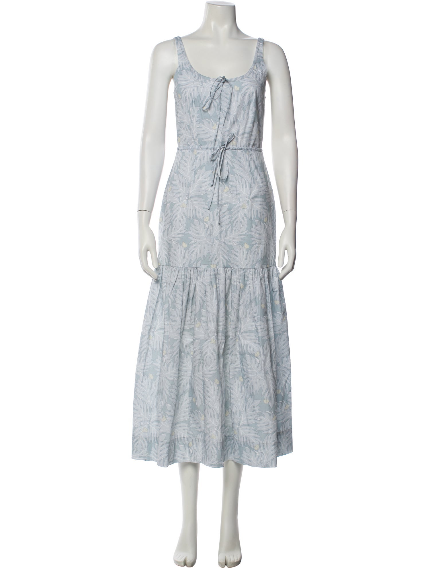 Coco Shop Printed Long Dress