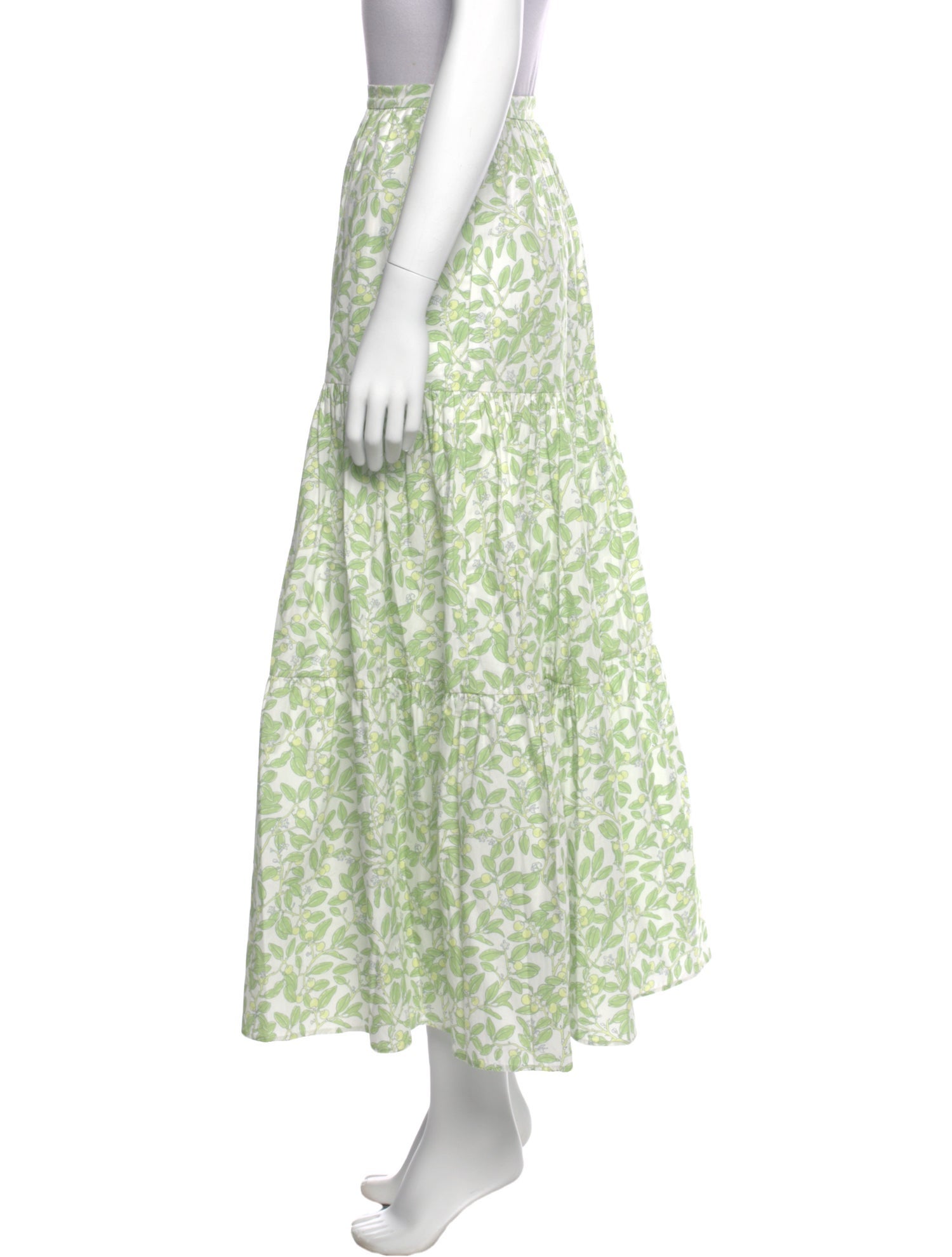 Coco Shop Printed Midi Length Skirt