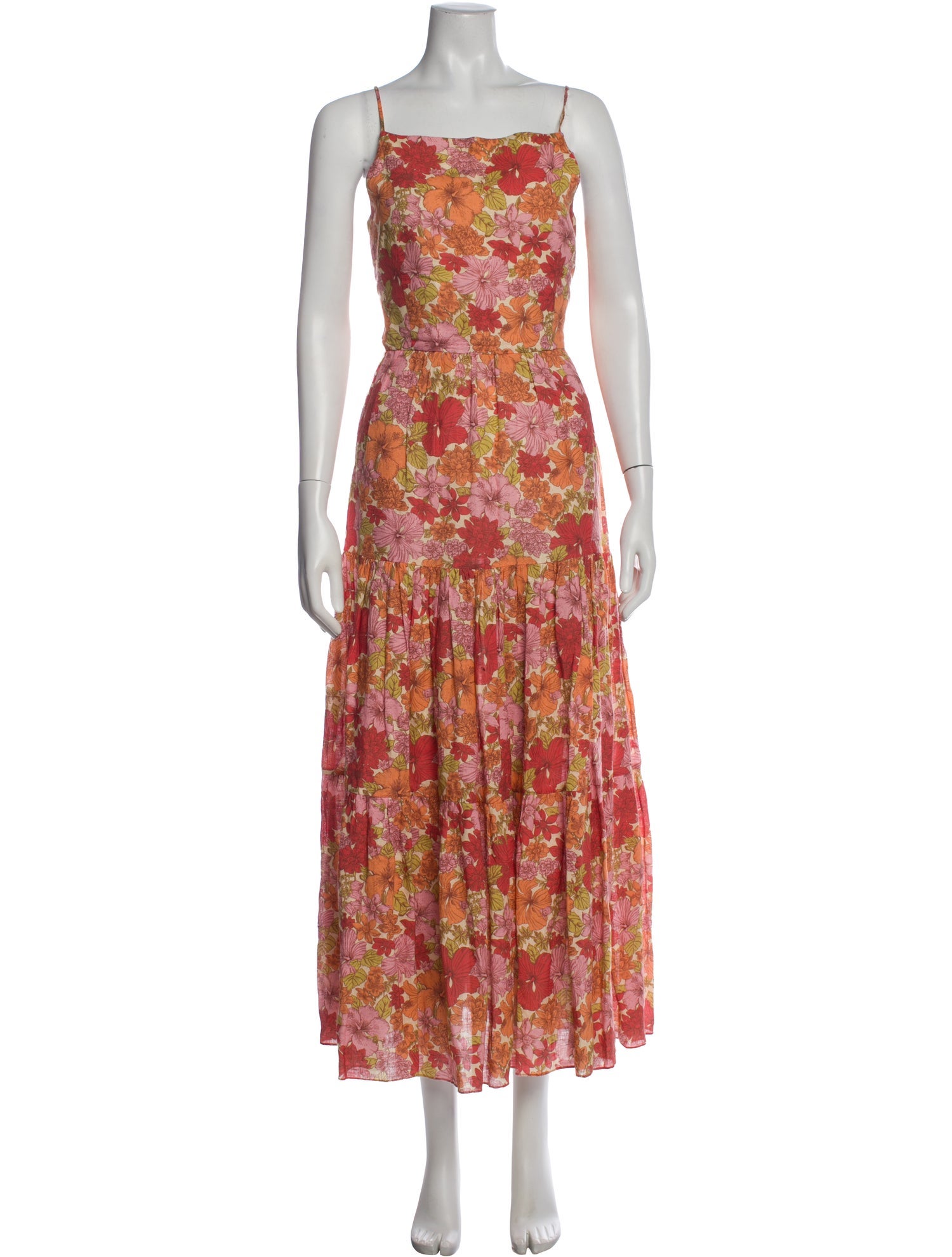 Coco Shop Linen Long Dress