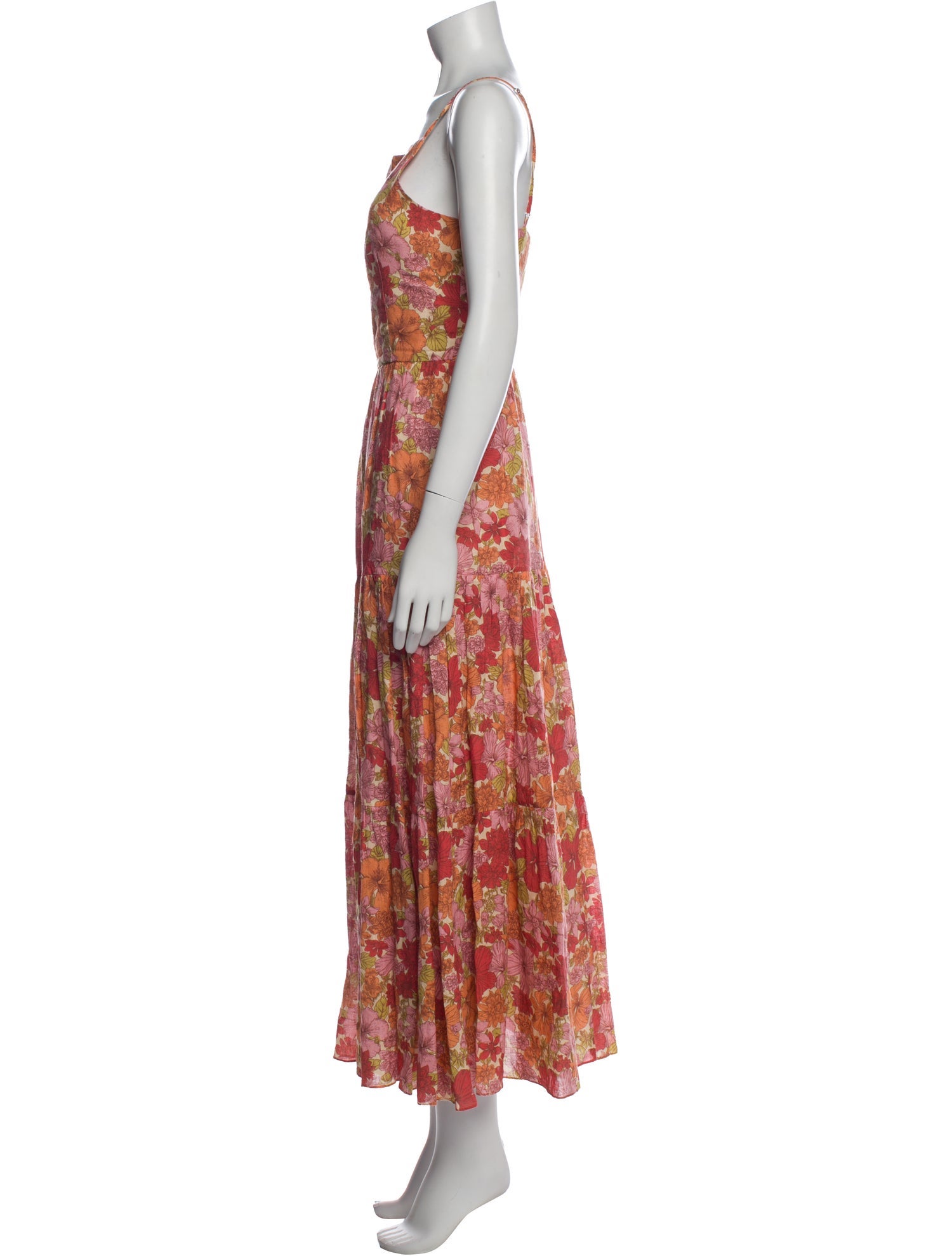 Coco Shop Linen Long Dress