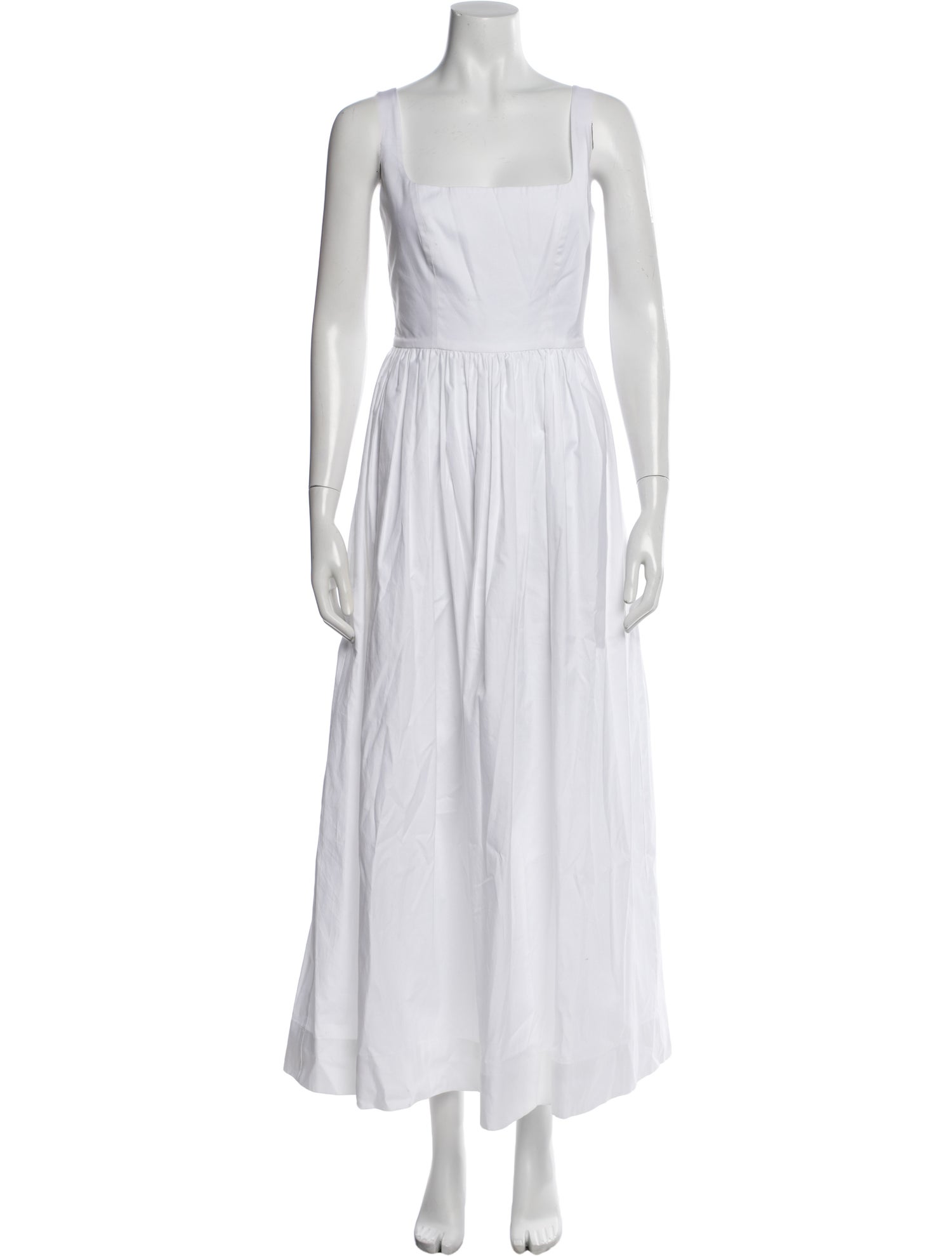 Coco Shop Square Neckline Long Dress