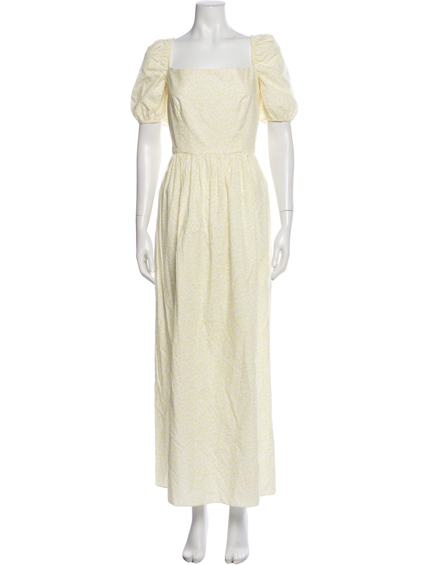Coco Shop Square Neckline Long Dress